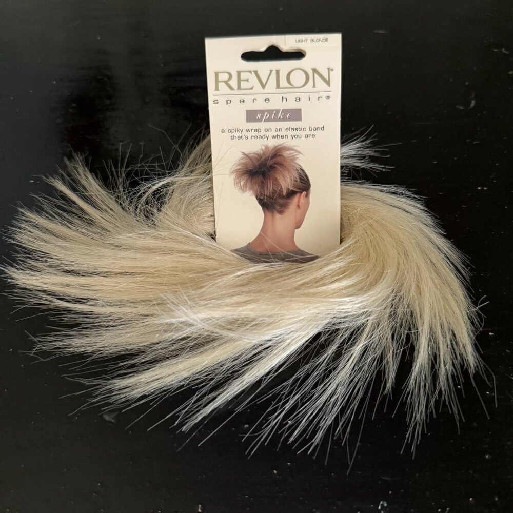 Revlon Spiky Hair for Elastic Band - Platinum